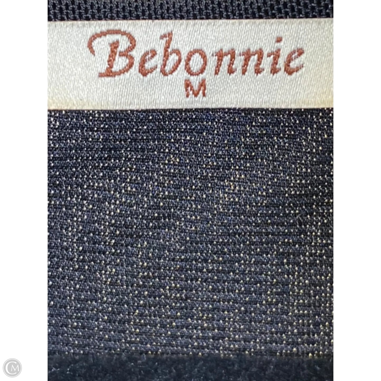 Top Long Sleeve By Clothes Mentor In Black & Gold, Size: M
