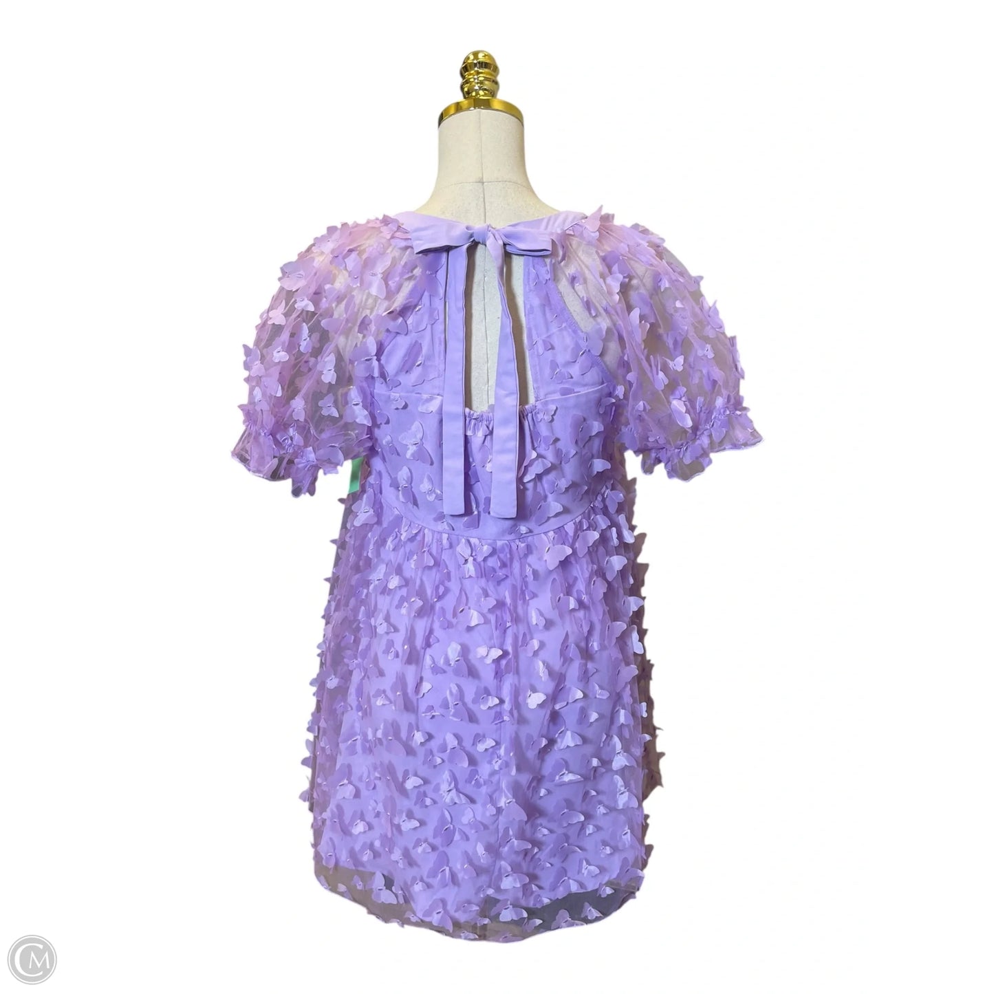 Dress Casual Midi By Entro In Purple, Size: S
