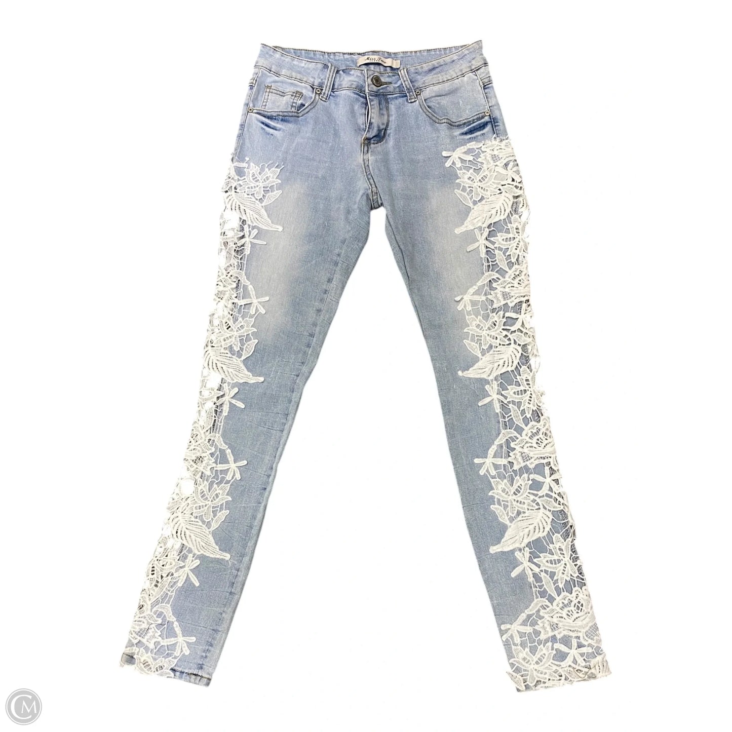 Jeans Skinny By Clothes Mentor In Blue Denim, Size: M