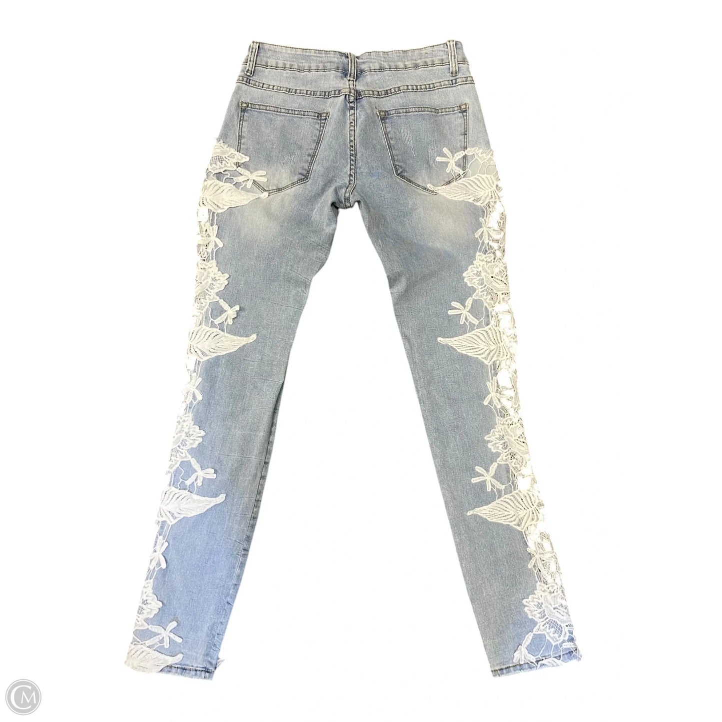 Jeans Skinny By Clothes Mentor In Blue Denim, Size: M