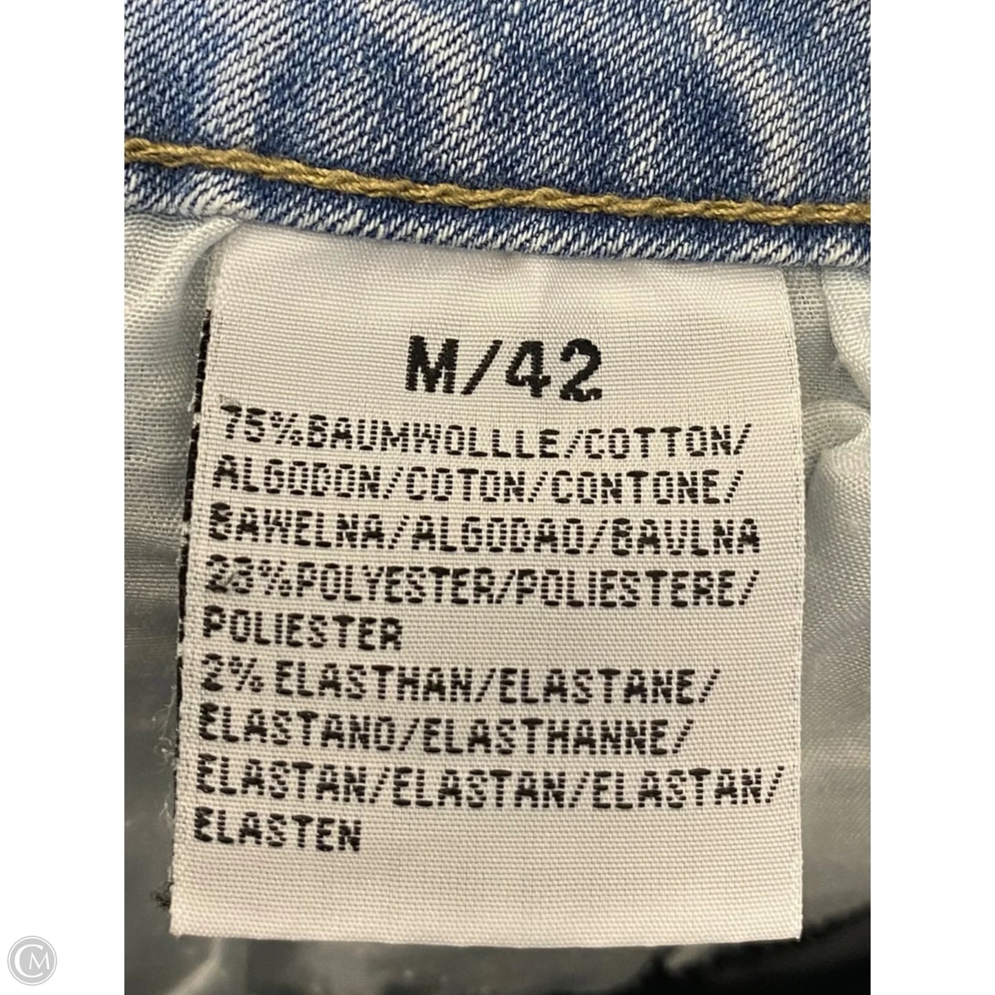 Jeans Skinny By Clothes Mentor In Blue Denim, Size: M