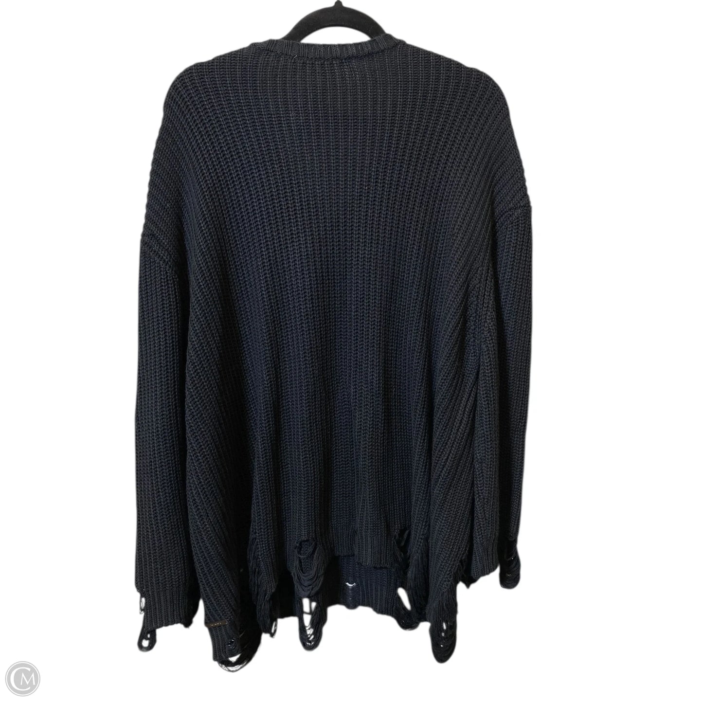 Sweater By Peace Love World In Black, Size: Xl