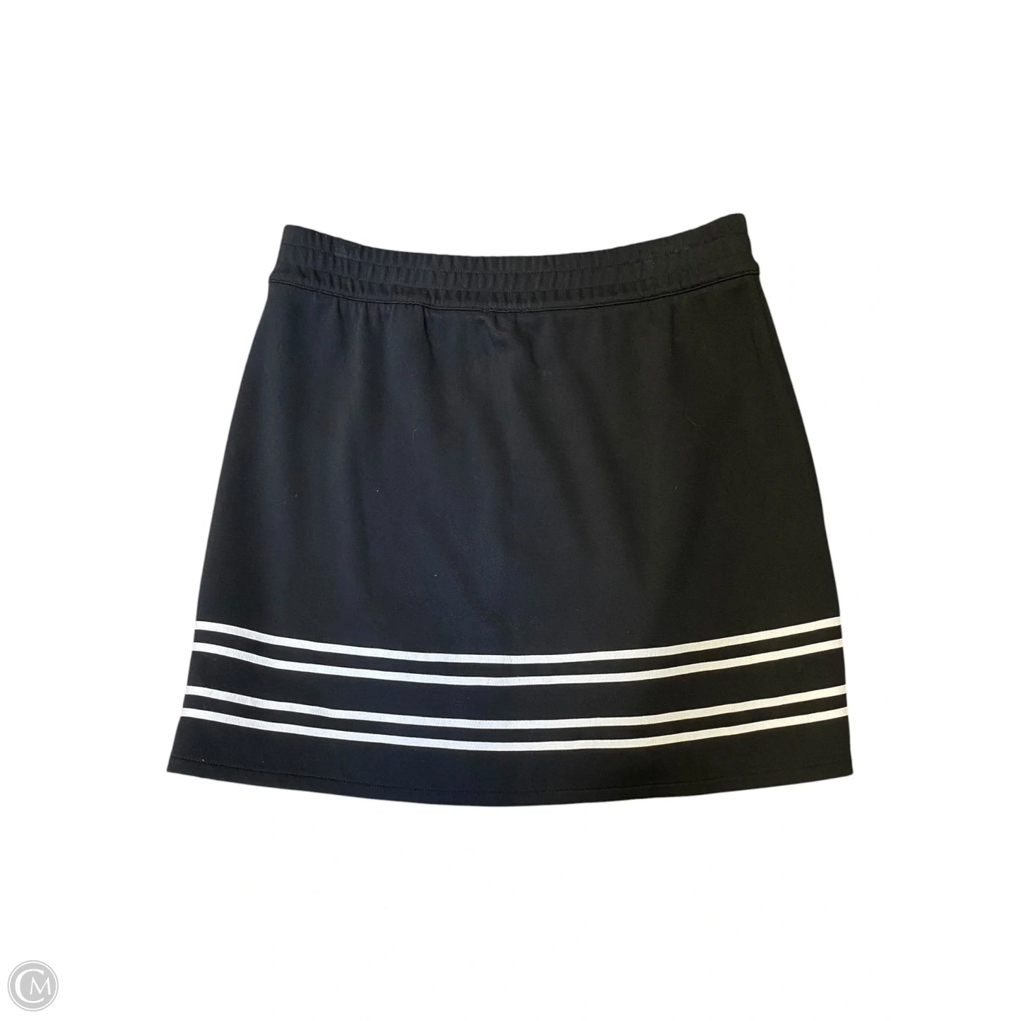 Skirt Midi By Talbots In Black & White, Size: M