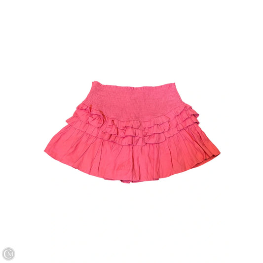 Skirt Midi By Do + Be In Pink, Size: L