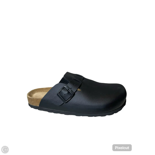 Shoes Flats By Cushionaire In Black & Tan, Size: 8