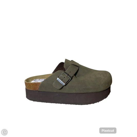 Shoes Flats By Cushionaire In Brown & Green, Size: 8