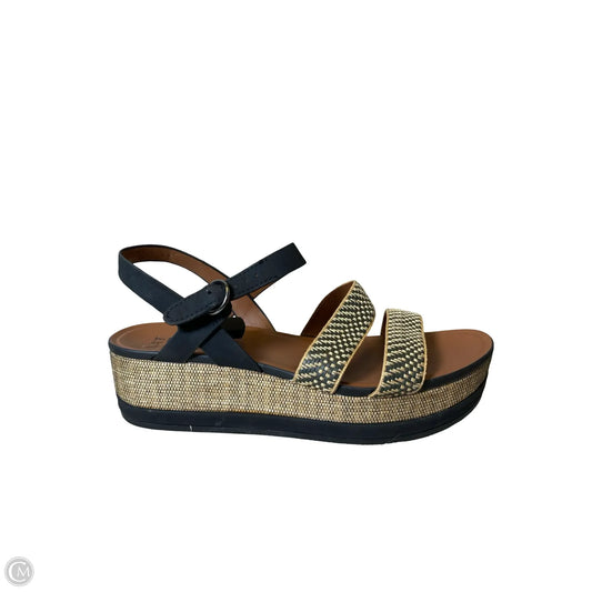 Shoes Flats By Naturalizer In Black & Cream, Size: 9.5