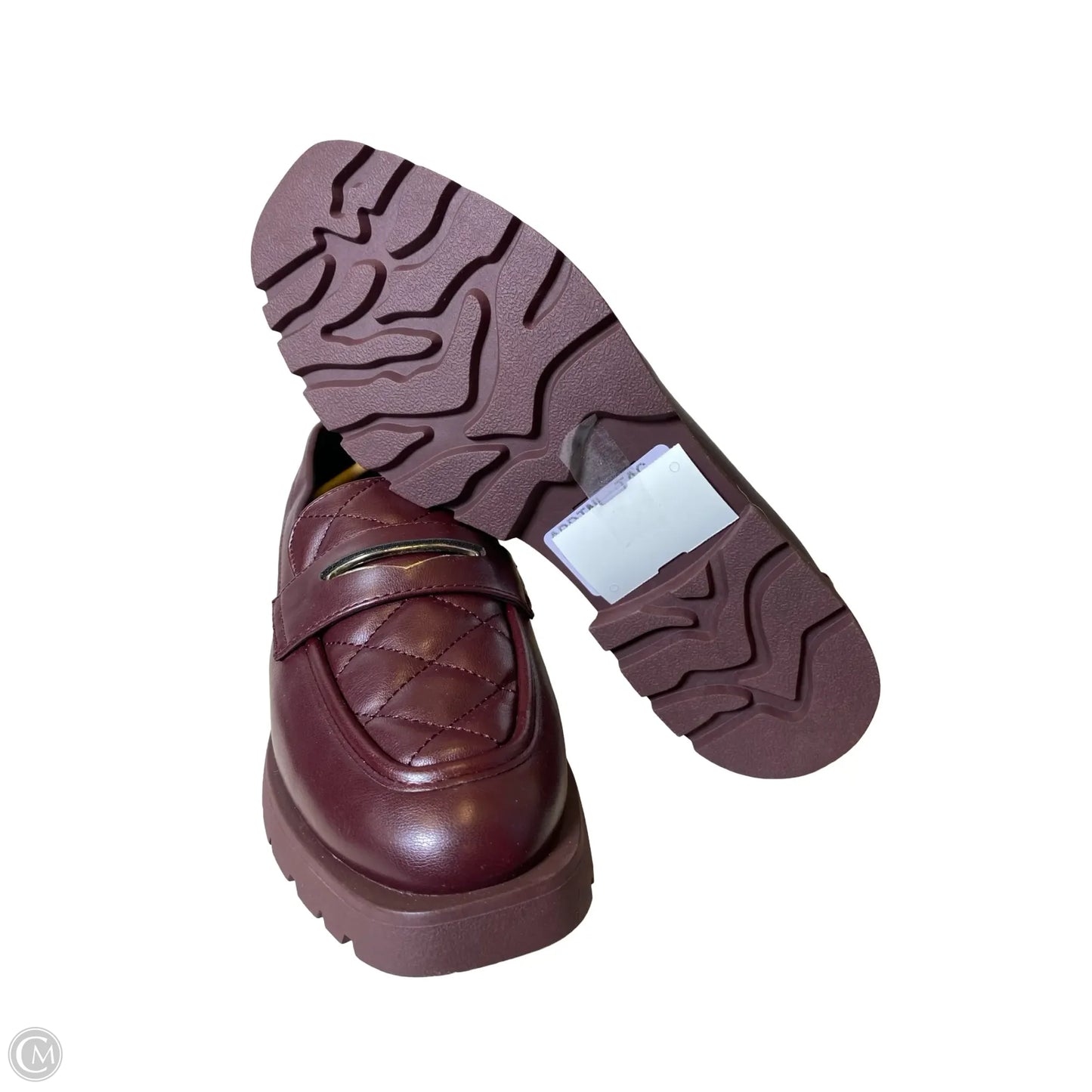 Shoes Flats By Shoedazzle In Maroon, Size: 9