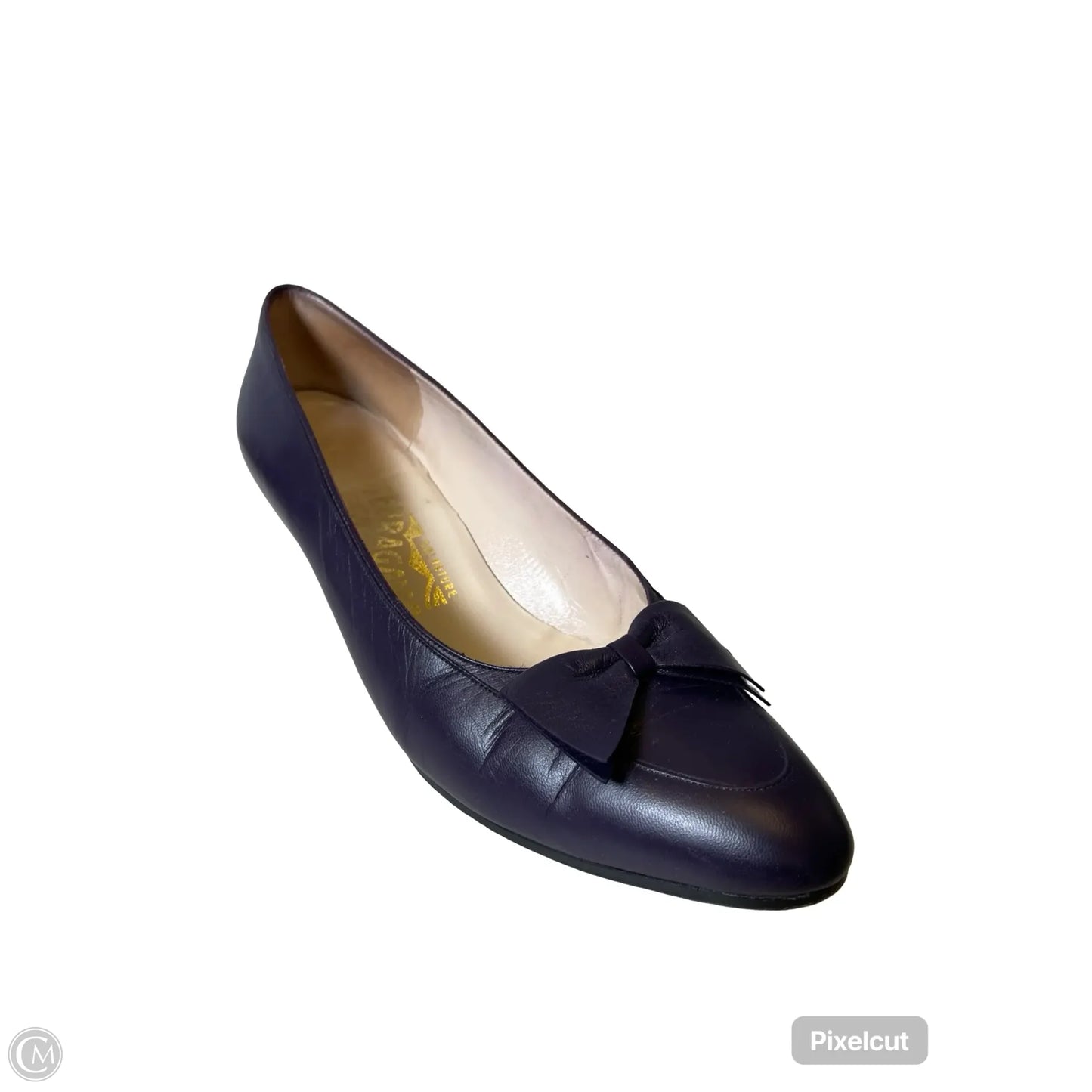 Shoes Luxury Designer By Ferragamo In Purple, Size: 8