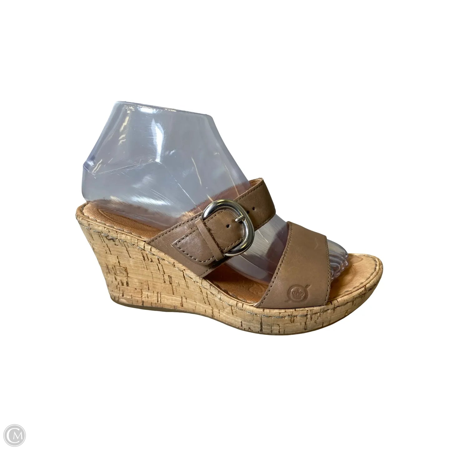 Shoes Heels Block By Born In Tan, Size: 7