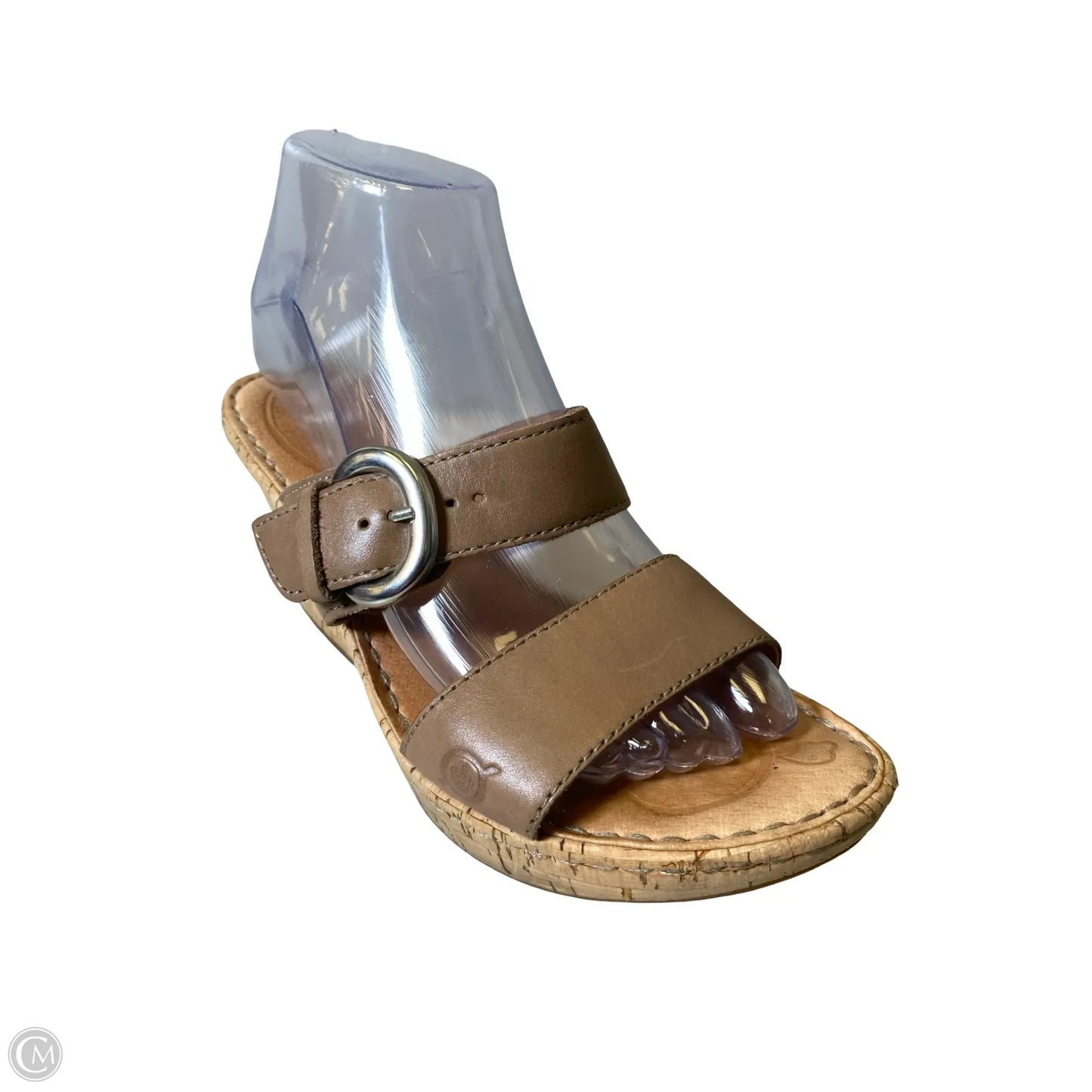 Shoes Heels Block By Born In Tan, Size: 7