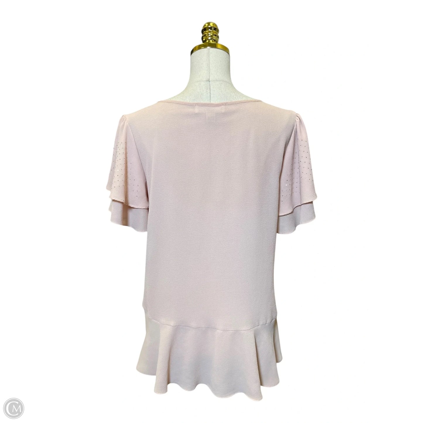 Top Short Sleeve By Michael By Michael Kors In Pink, Size: M