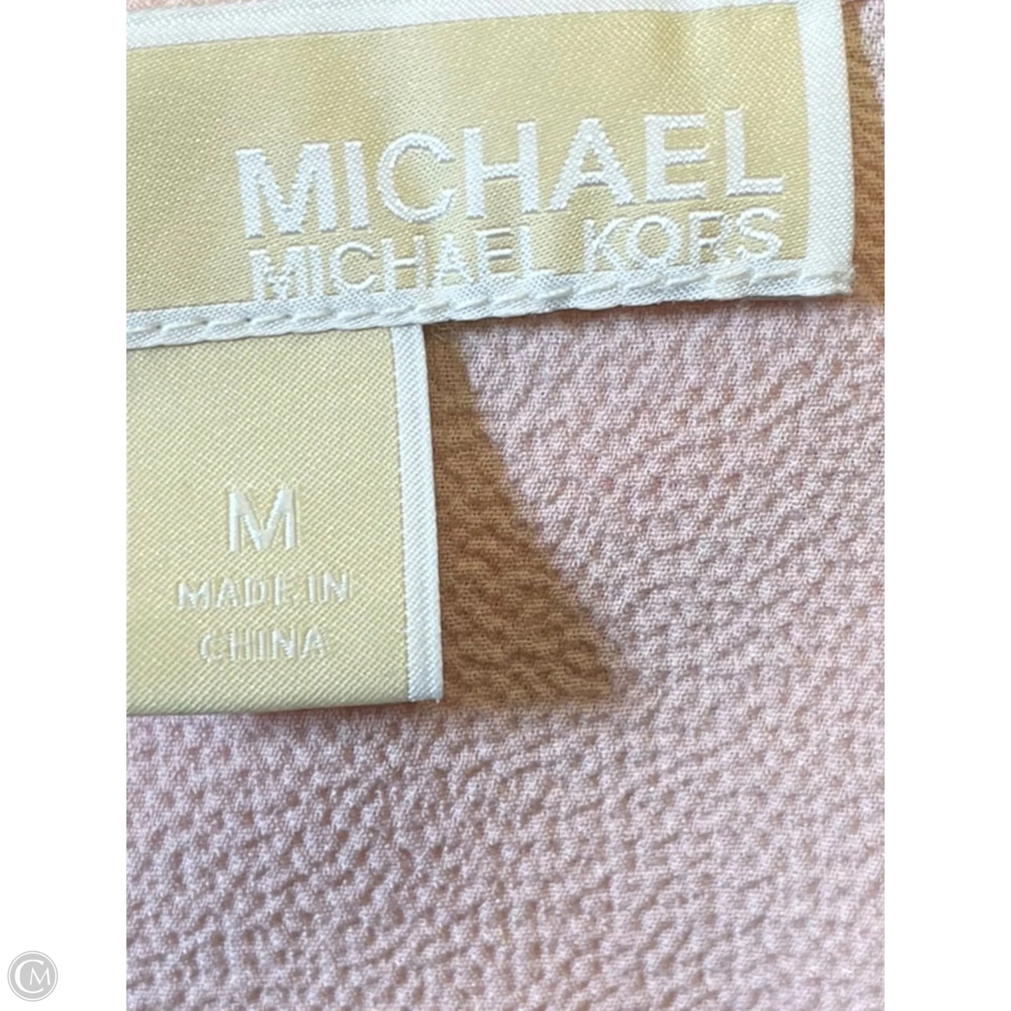 Top Short Sleeve By Michael By Michael Kors In Pink, Size: M