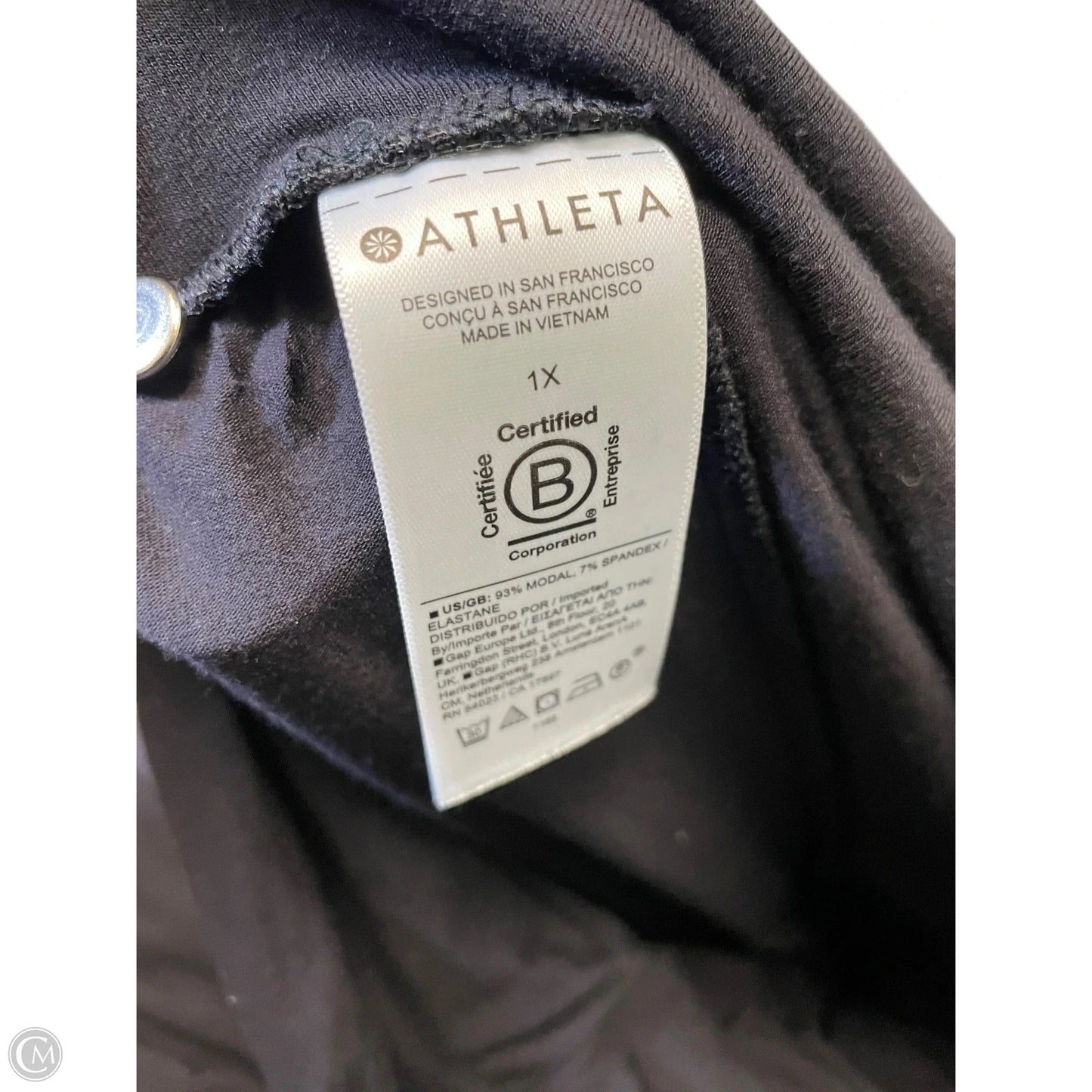 Athletic Pants By Athleta In Black, Size: 1x