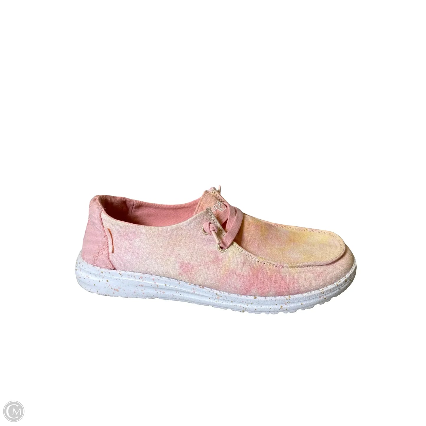 Shoes Flats By Hey Dude In Pink, Size: 7