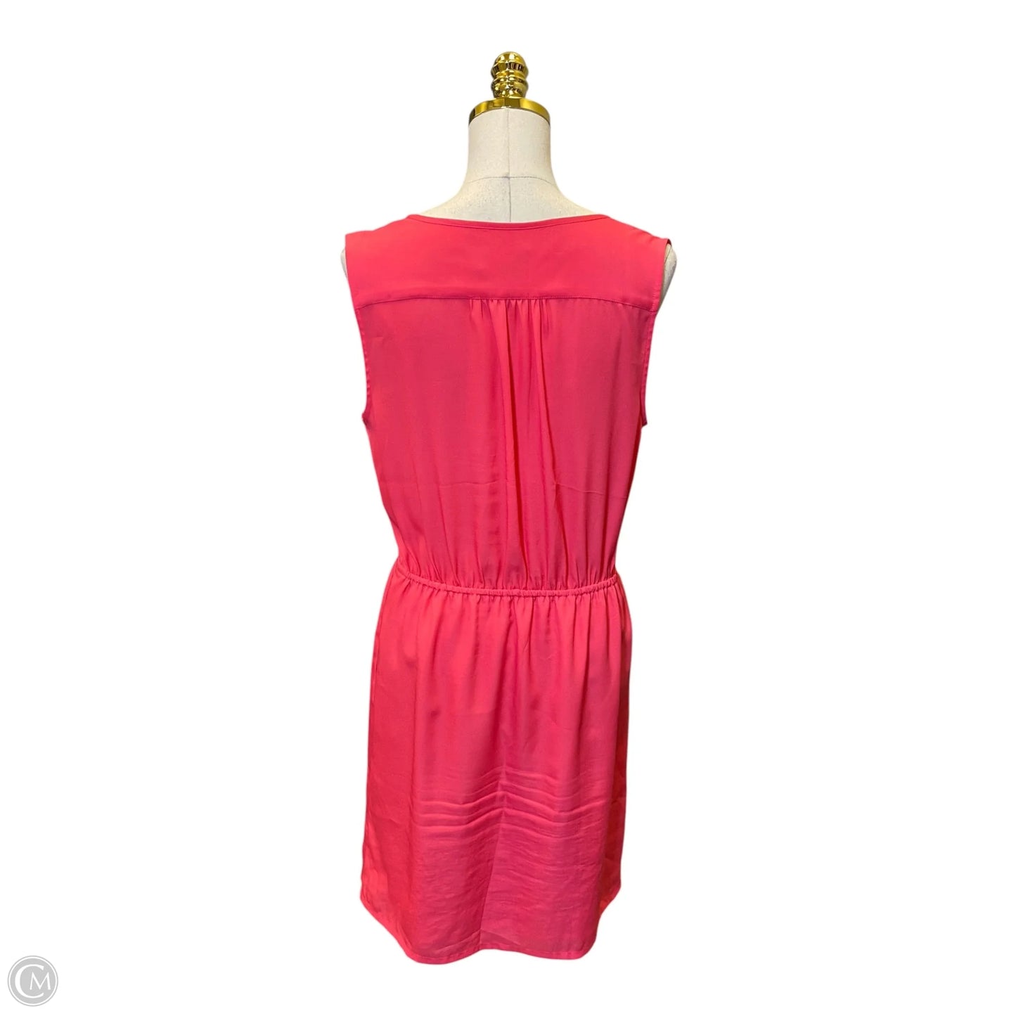 Dress Casual Midi By Loft In Pink, Size: S