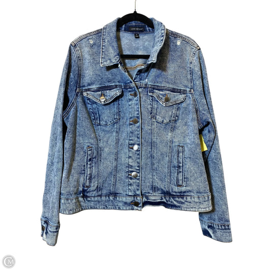 Jacket Denim By Lane Bryant In Blue Denim, Size: 18