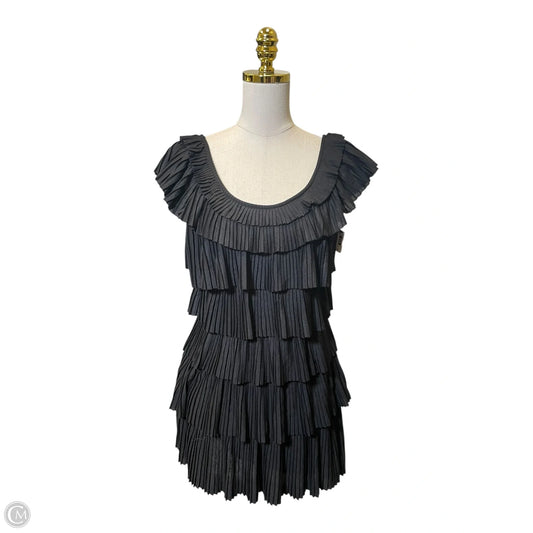 Dress Casual Midi By White House Black Market In Black, Size: M