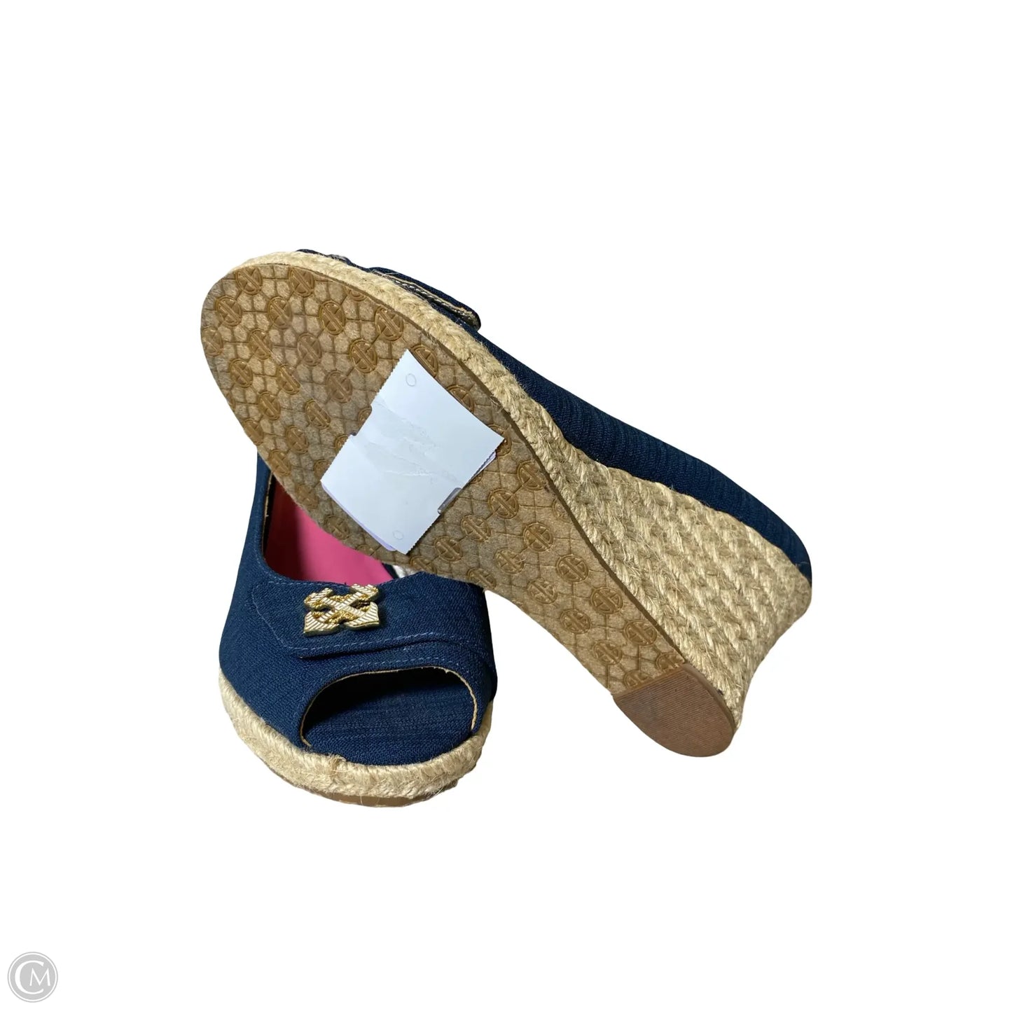 Shoes Designer By Lilly Pulitzer In Navy, Size: 7