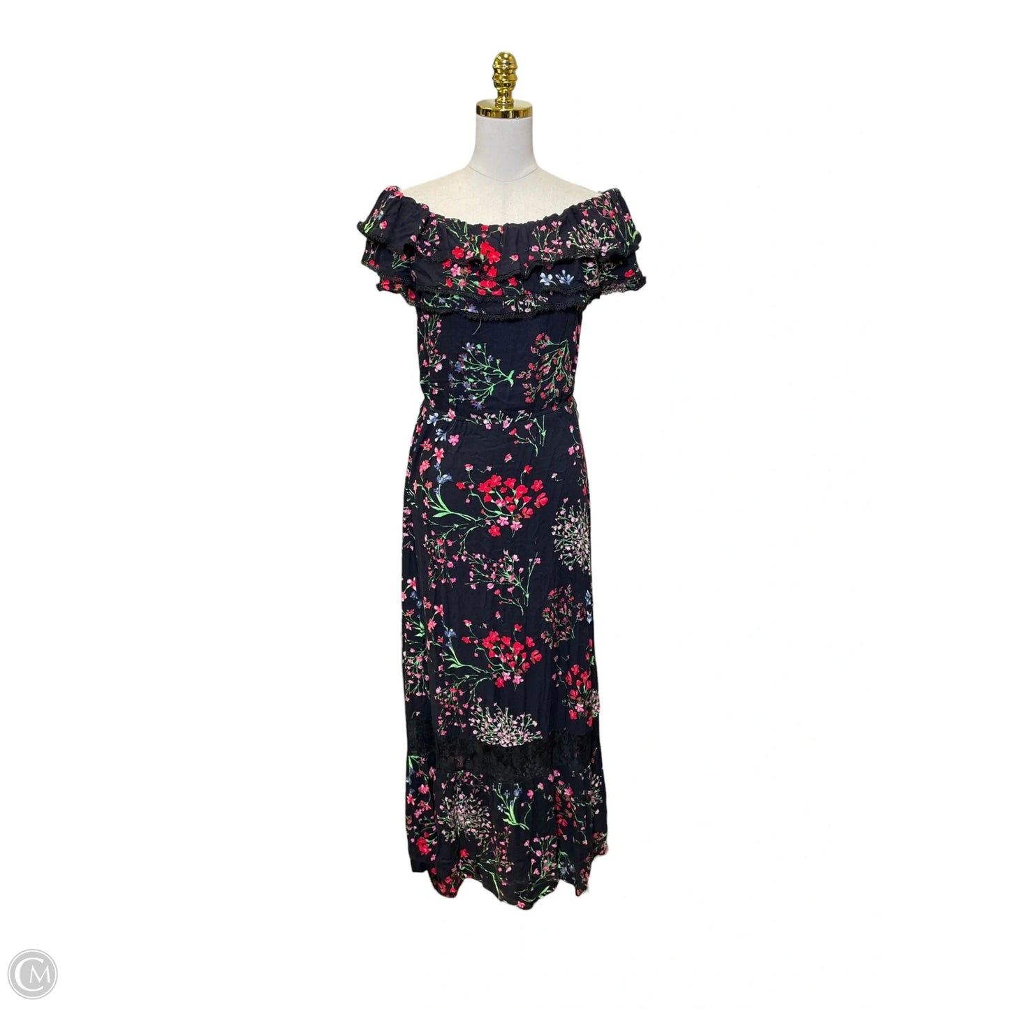 Dress Casual Maxi By Peter Nygard In Floral Print, Size: M