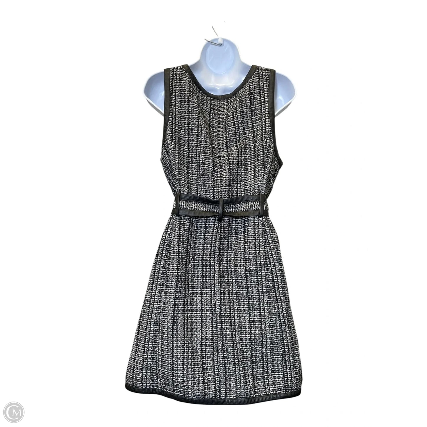Dress Casual Maxi By Maeve In Black & White, Size: L