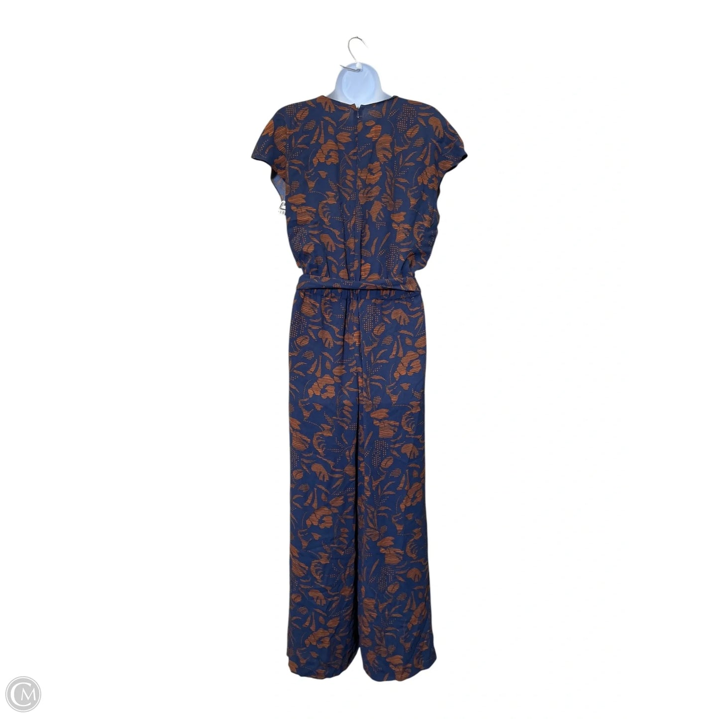 Jumpsuit By Halogen In Blue & Brown, Size: M