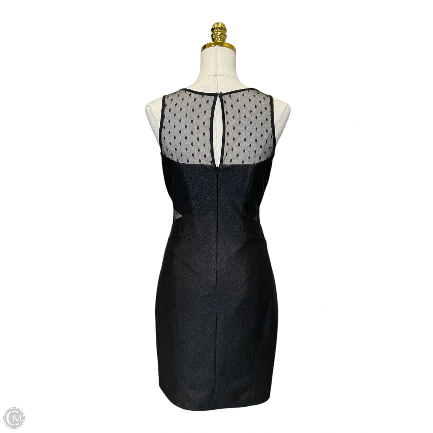 Dress Casual Midi By Guess In Black, Size: M