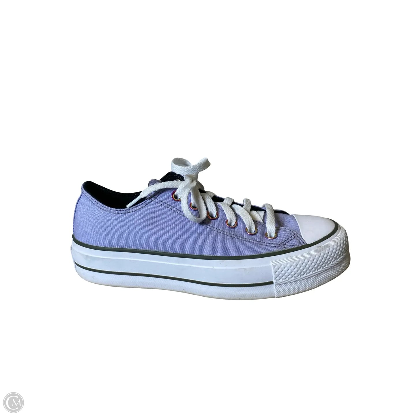 Shoes Sneakers By Converse In Purple, Size: 7.5