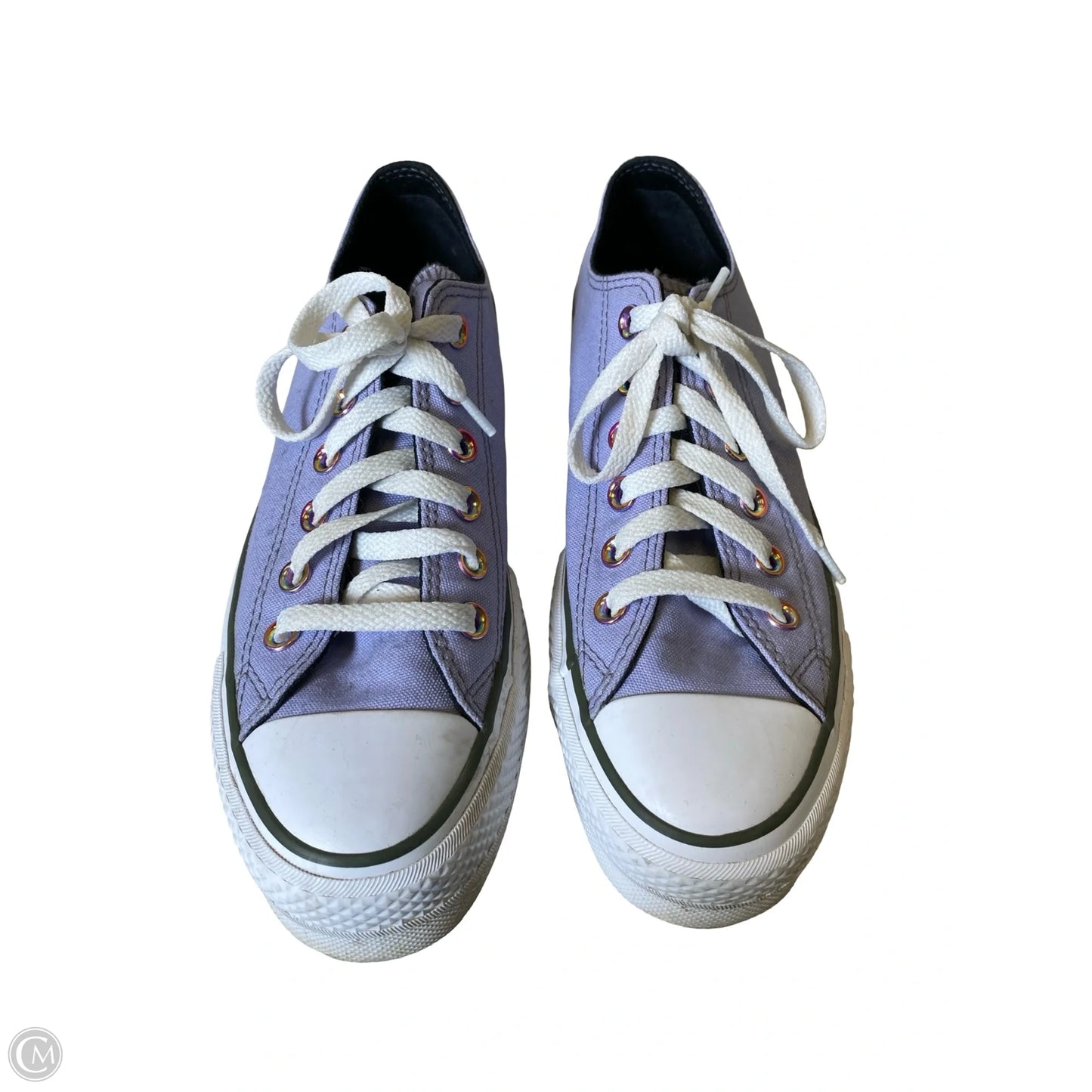 Shoes Sneakers By Converse In Purple, Size: 7.5