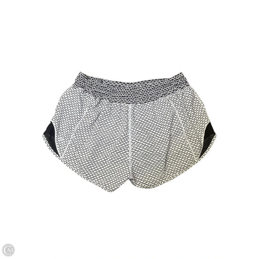 Athletic Shorts By Lululemon In Black & White, Size: 6