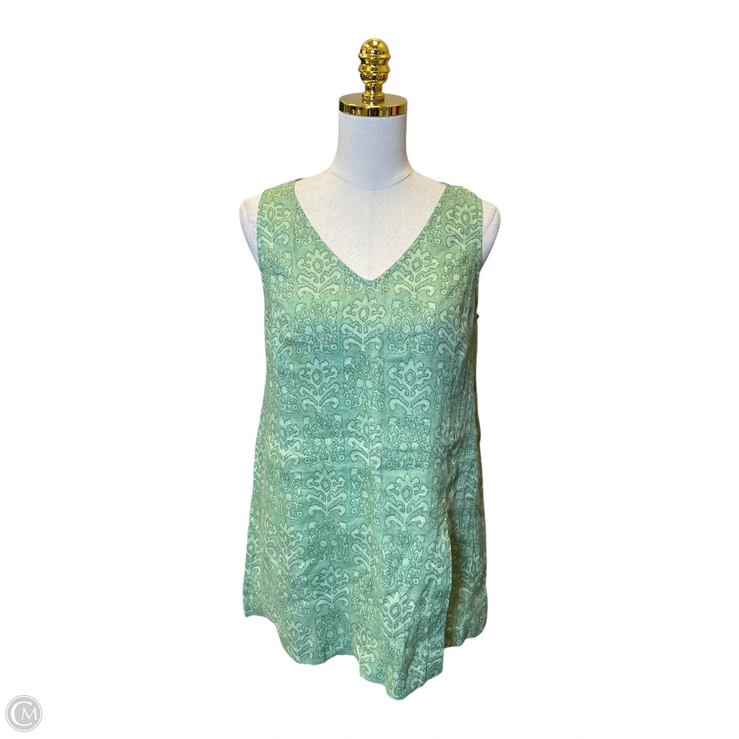 Top Sleeveless By Pure Jill In Green, Size: S