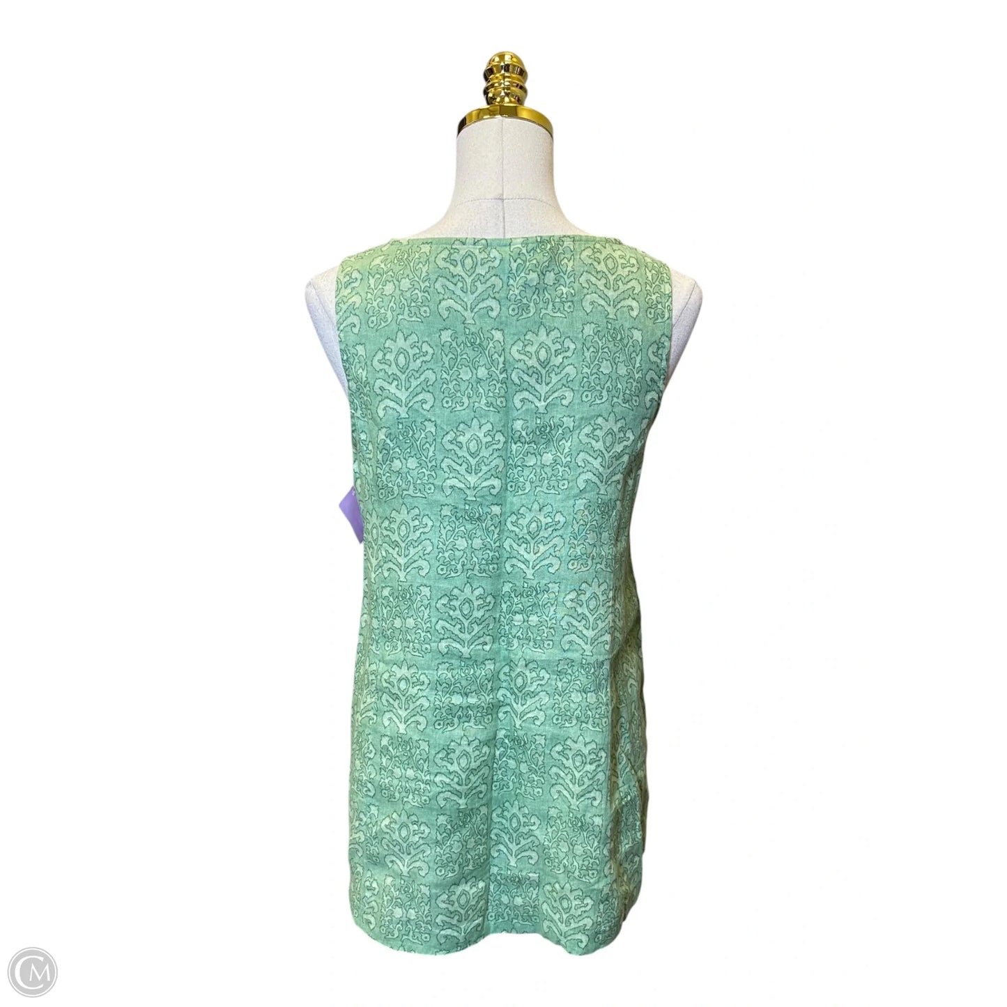 Top Sleeveless By Pure Jill In Green, Size: S