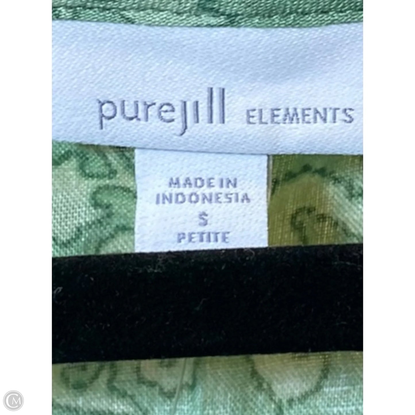 Top Sleeveless By Pure Jill In Green, Size: S