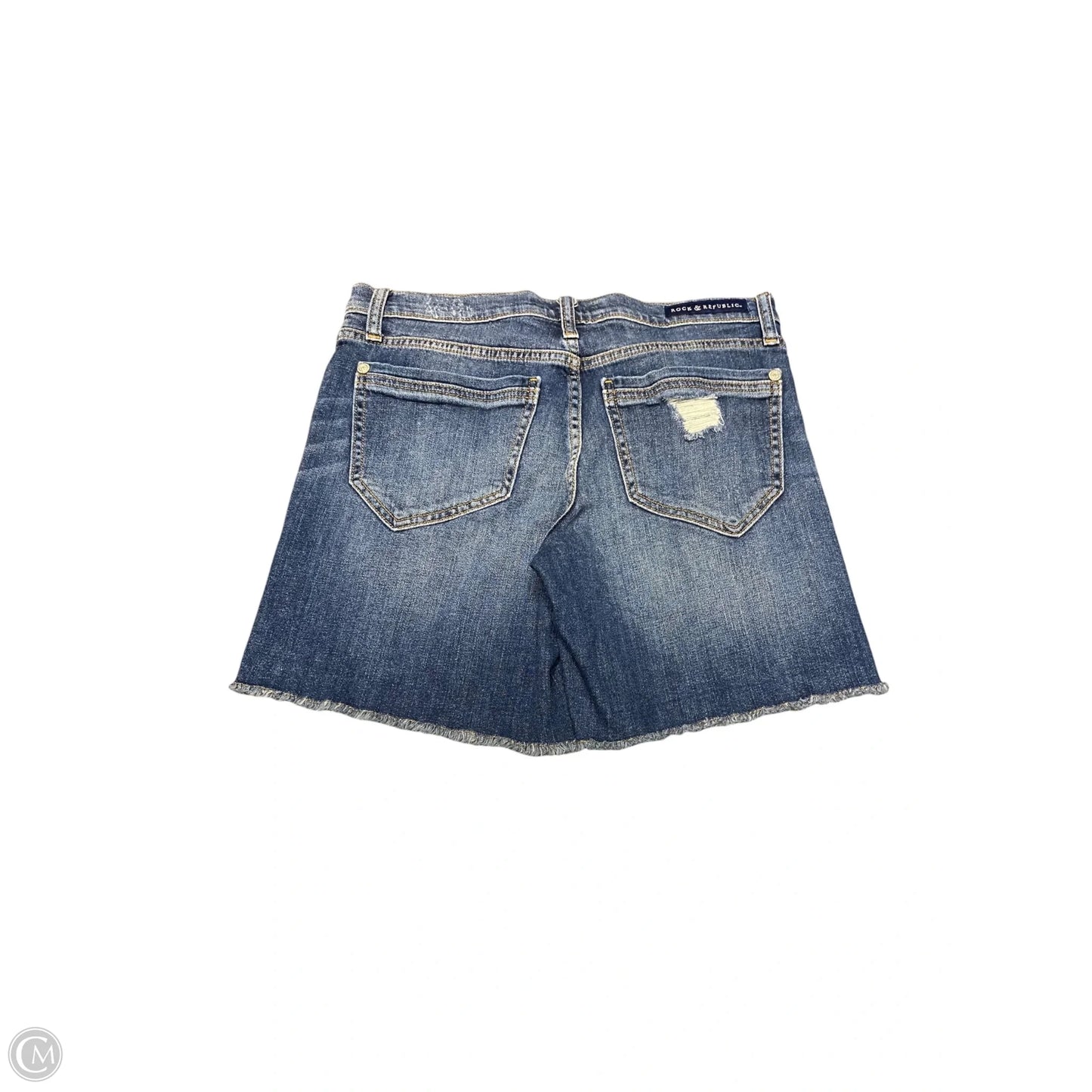 Shorts By Rock And Republic In Blue Denim, Size: 8