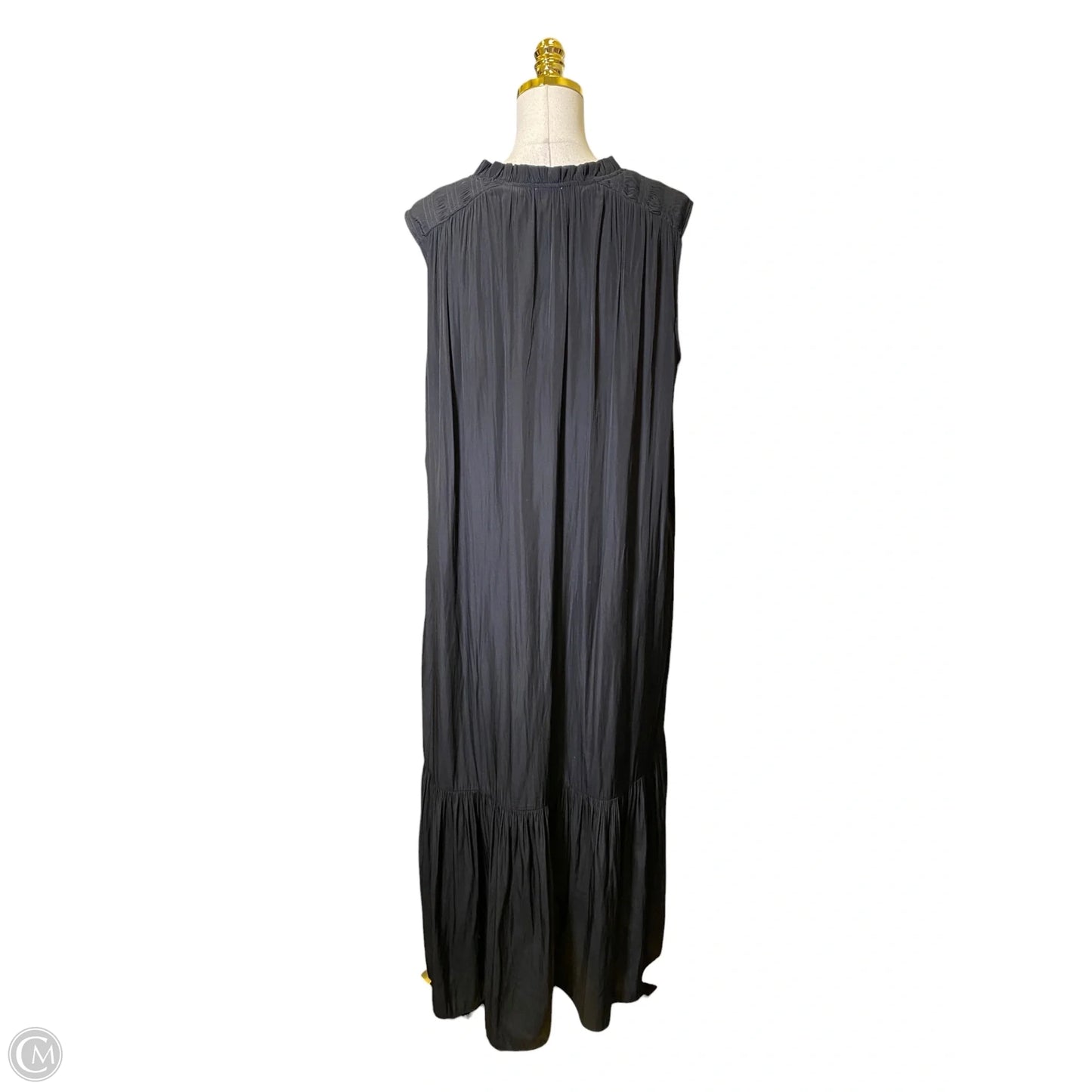 Dress Casual Maxi By Chicos In Black, Size: Xl