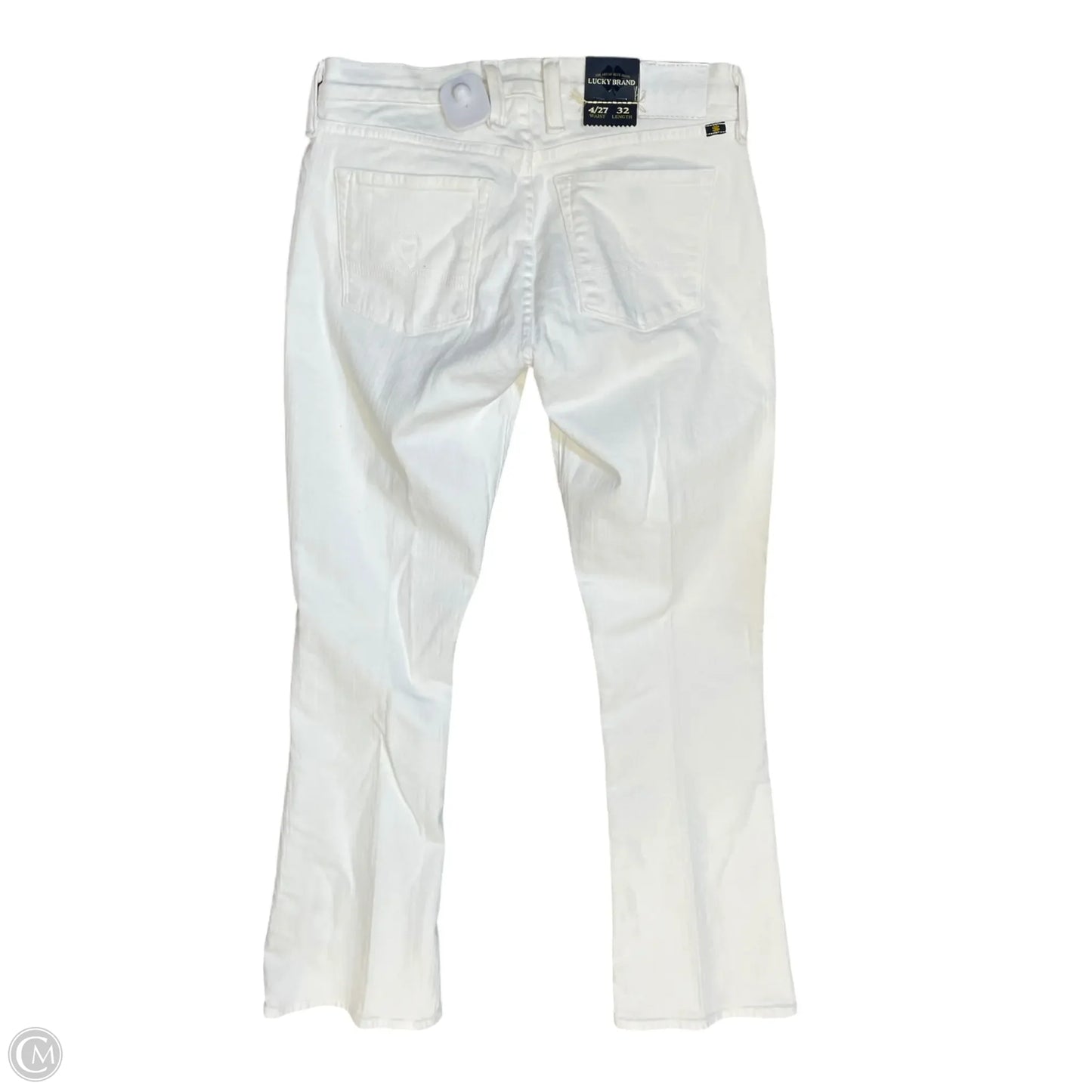 Jeans Boot Cut By Lucky Brand In White, Size: 4