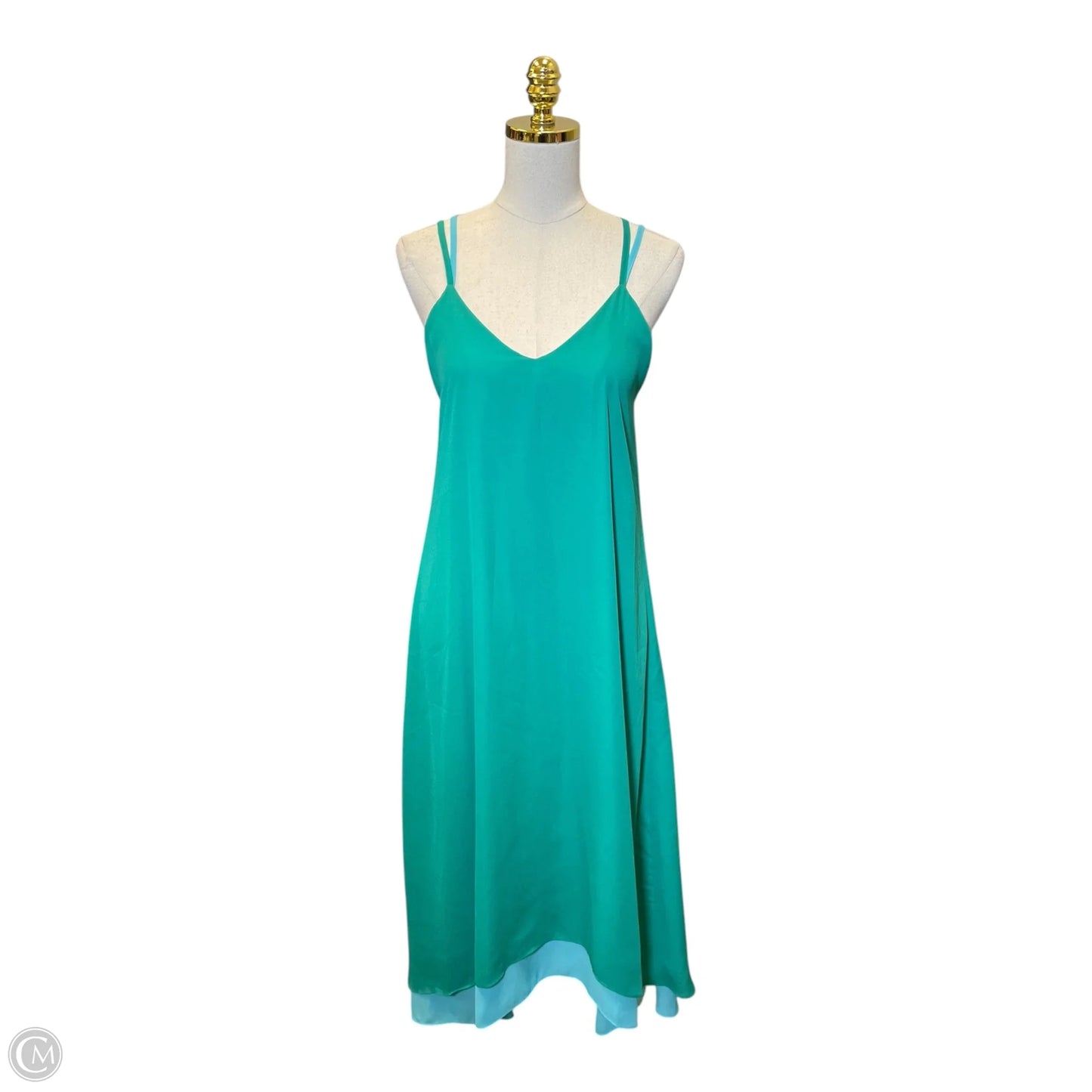 Dress Casual Maxi By Clothes Mentor In Green, Size: L