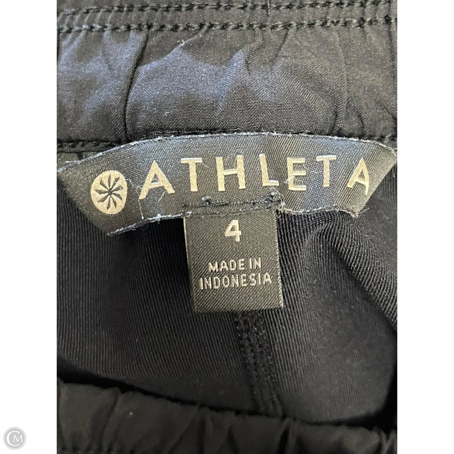 Athletic Skort By Athleta In Black, Size: S