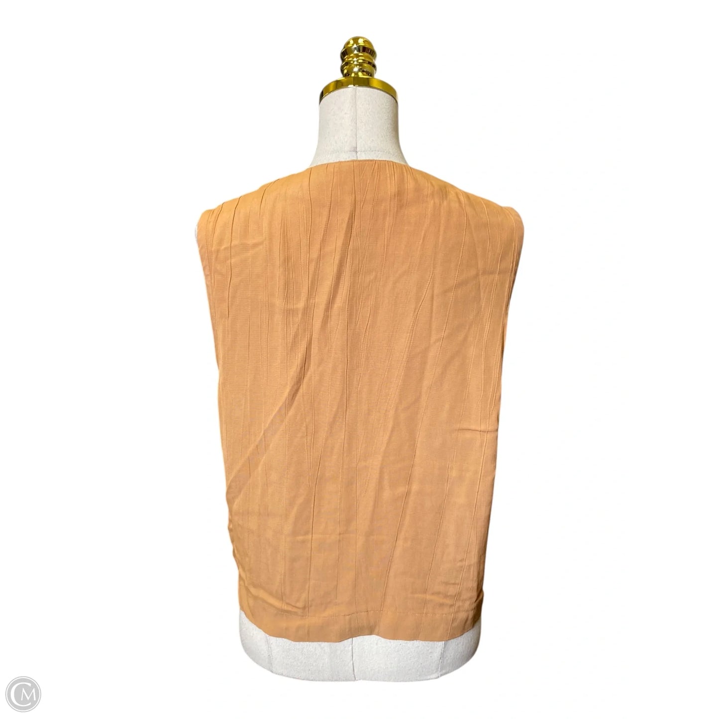 Vest Other By Clothes Mentor In Brown, Size: S