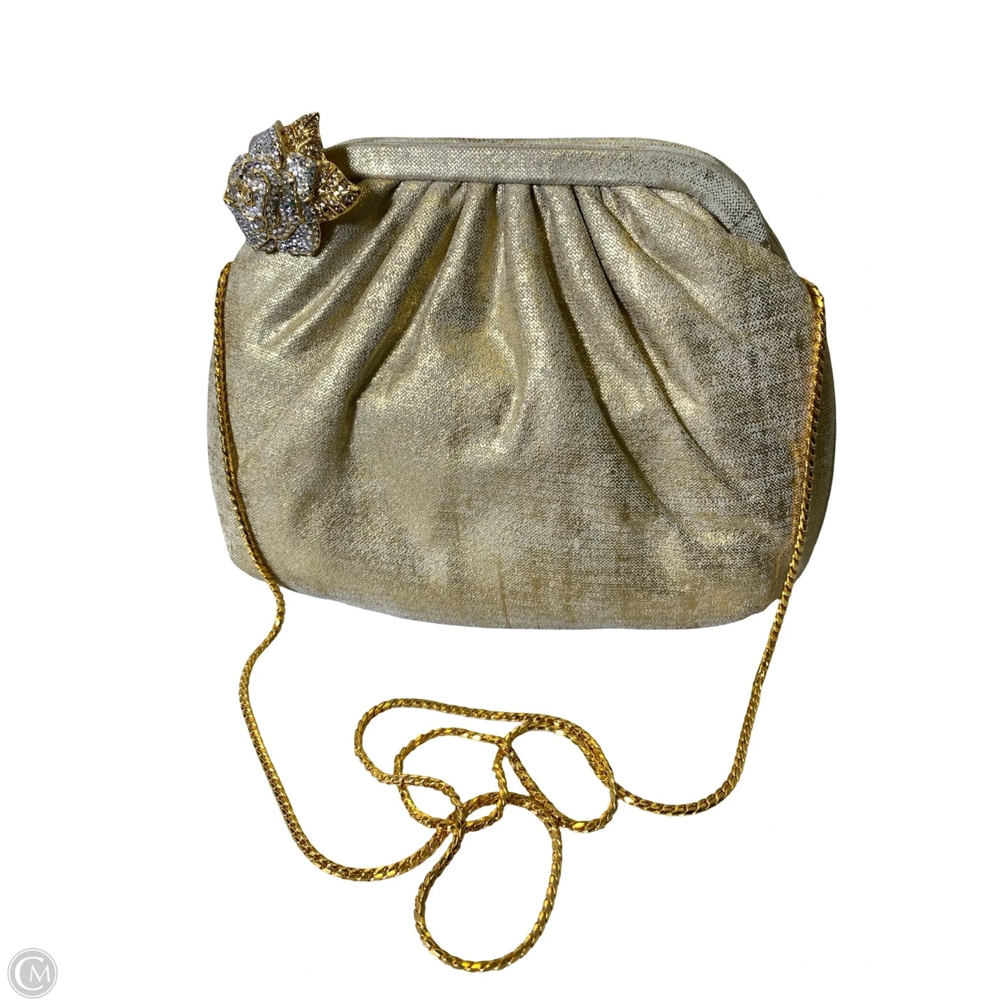 Clutch Luxury Designer By Judith Leiber, Size: Small