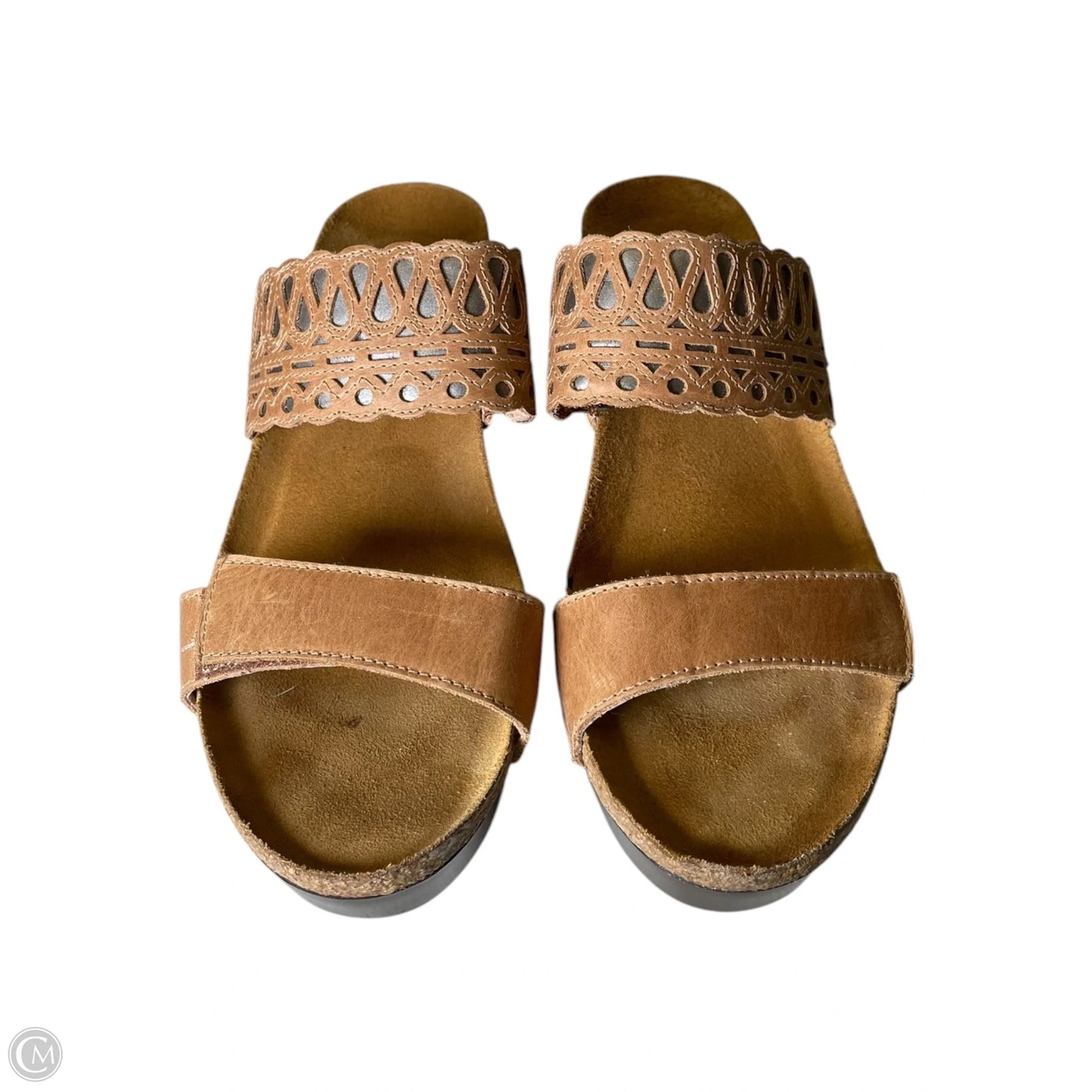 Shoes Heels Platform By Naot In Brown, Size: 7.5