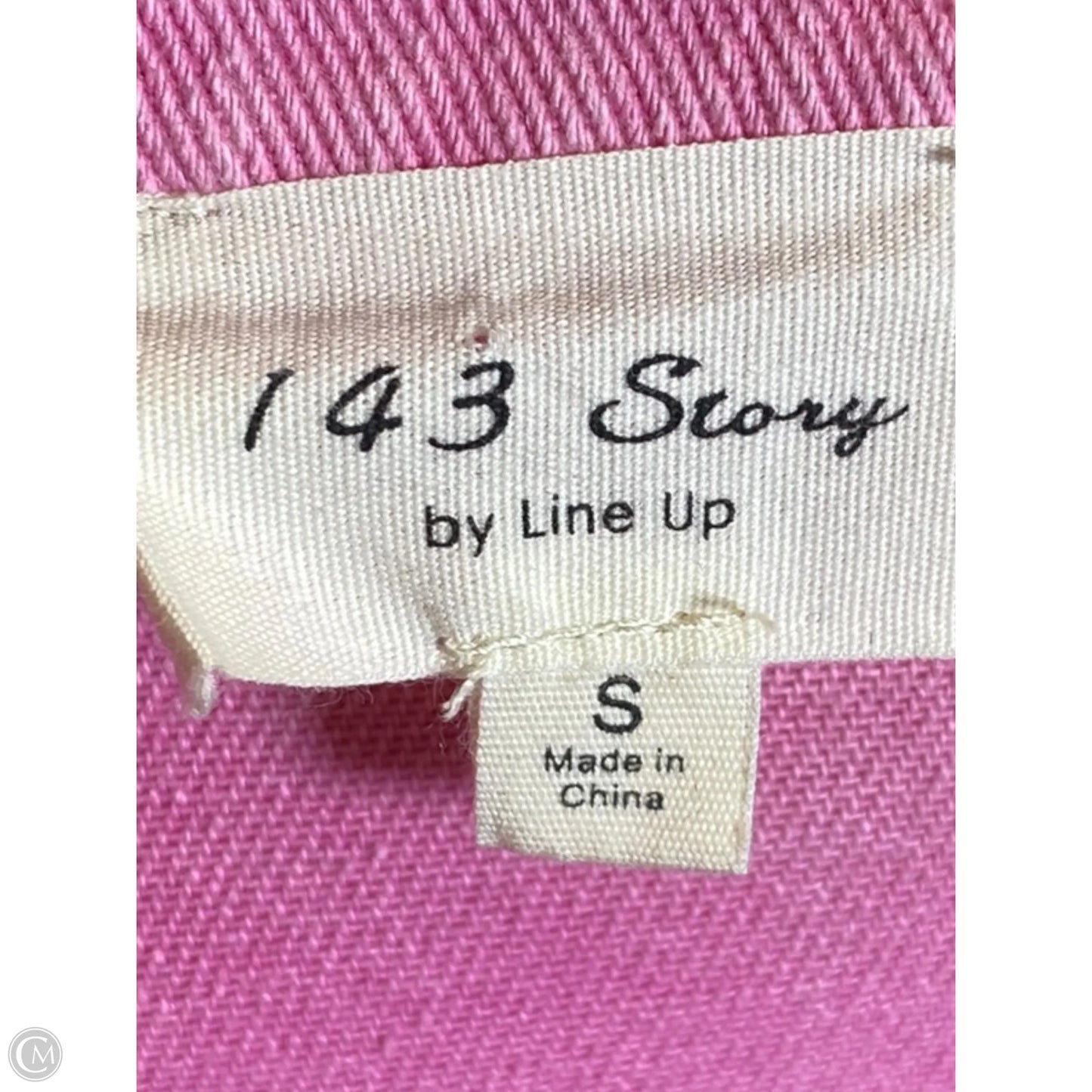 Jacket Denim By 143 Story In Pink, Size: S