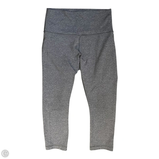 Athletic Leggings By Lululemon In Grey, Size: M