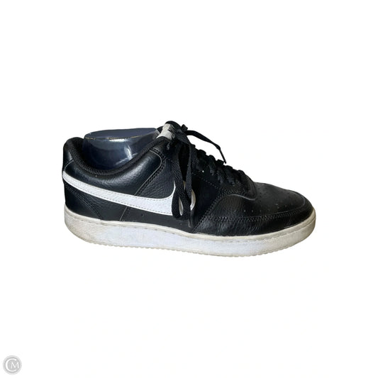 Shoes Sneakers By Nike In Black & White, Size: 8.5