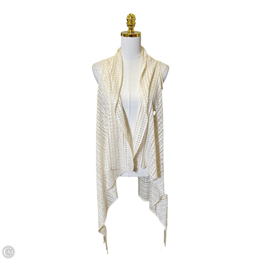 Cardigan By Cejon In Beige, Size: Osfm