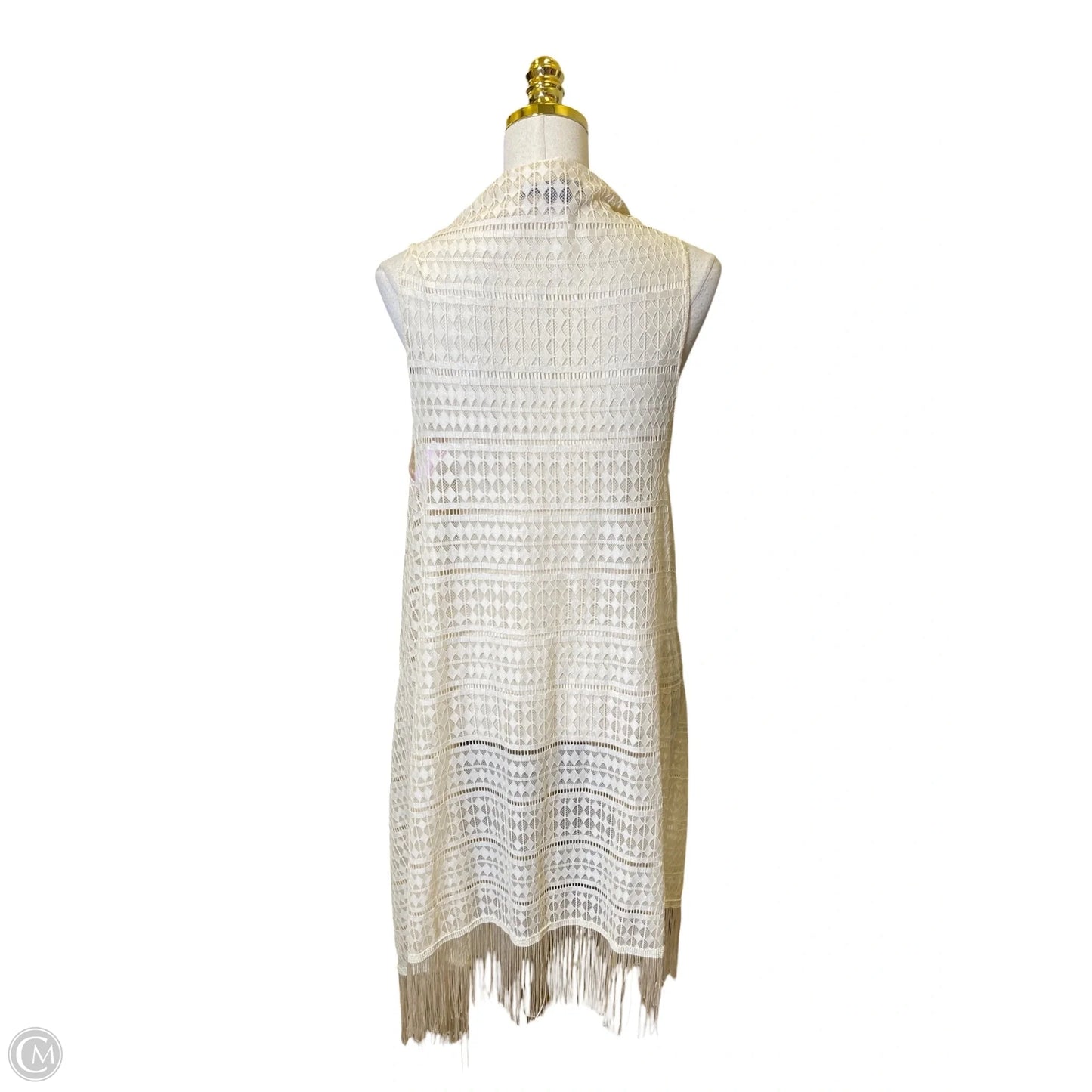 Cardigan By Cejon In Beige, Size: Osfm
