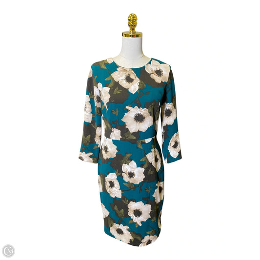 Dress Casual Midi By Banana Republic In Multi-colored, Size: S