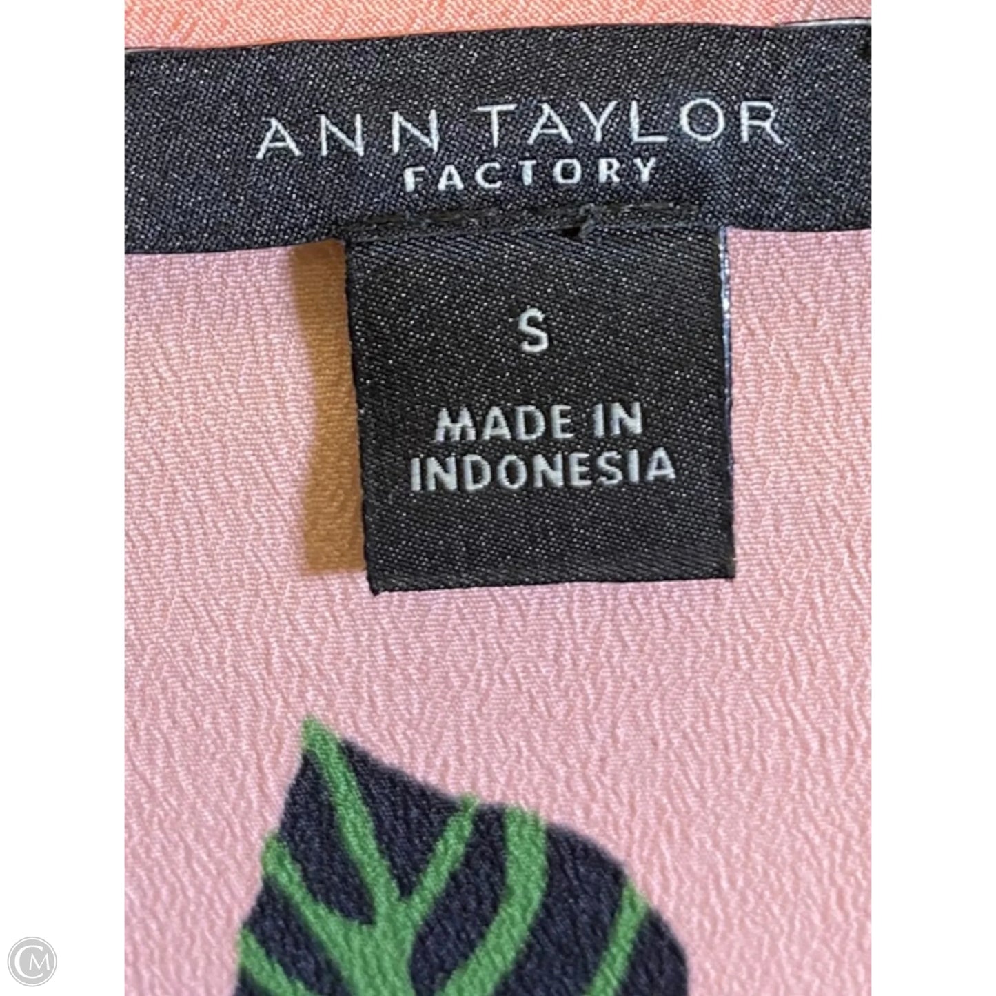 Top Long Sleeve By Ann Taylor In Pink, Size: S