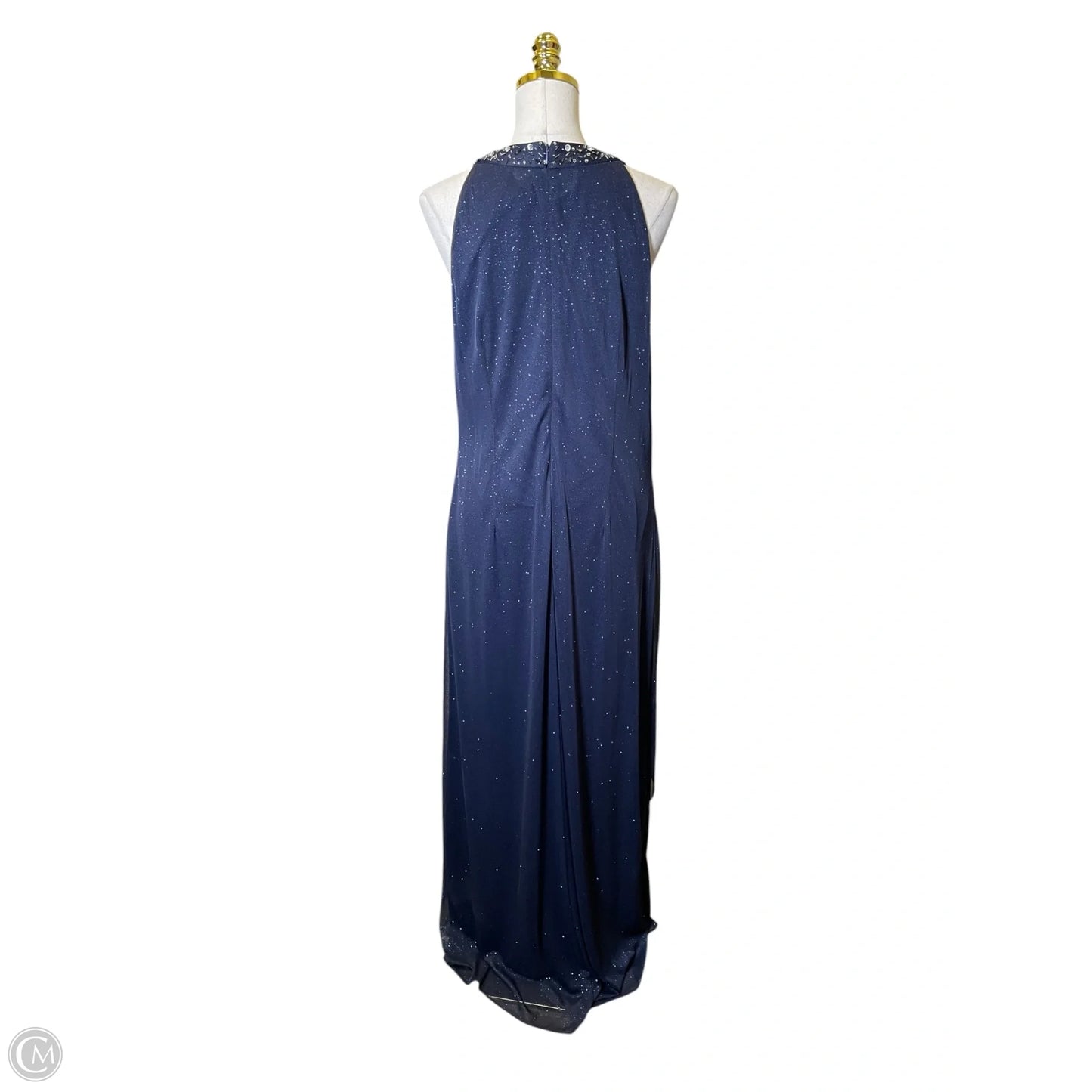 Dress Casual Maxi By Clothes Mentor In Blue, Size: Xl