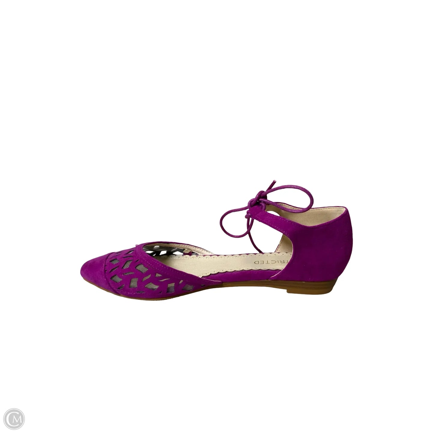 Shoes Flats By Restricted In Purple, Size: 7.5